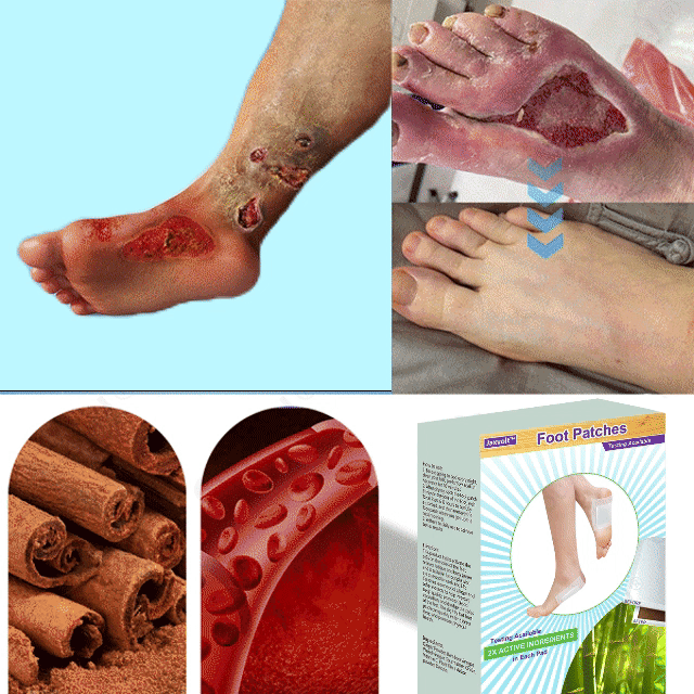 Jaxvolt® Natural Herbal Tourmaline Far Infrared Magnetic Therapy Foot Patches