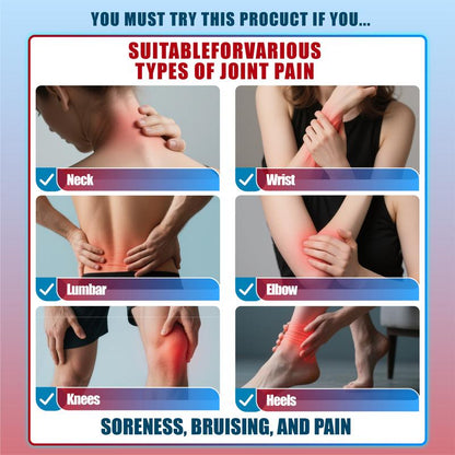 Nexisify™ Joint Relief Gel: Rapid Muscle & Joint Recovery, Suitable for Knee, Lumbar, Neck, Hand and Foot Repair
