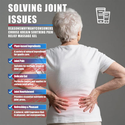 Nexisify™ Joint Relief Gel: Rapid Muscle & Joint Recovery, Suitable for Knee, Lumbar, Neck, Hand and Foot Repair