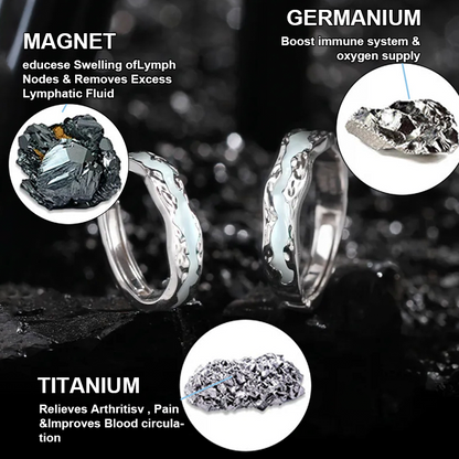 LOVILDS™Lymphatic Magnetic Luminous Ring💖Limited Time Discount🔥🔥