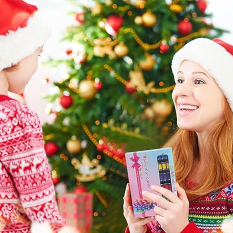 Miniyou™ 10 Color New Hair Chalk Comb Temporary Bright Hair Color Dye for Kids,Washable Hair Chalk Girls New Year Birthday Cosplay DIY