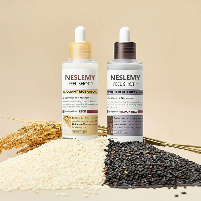 NESLEMY™Peel Shot Exfoliating White Rice Ampoule