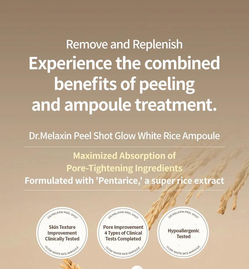NESLEMY™Peel Shot Exfoliating White Rice Ampoule