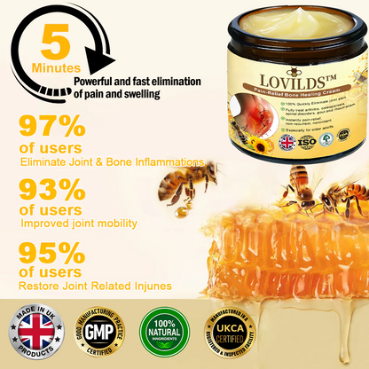LOVILDS™ Bee poison  Pain-Relief Bone Healing Cream👨‍⚕️British Orthopaedic Association  (BOA) Approved